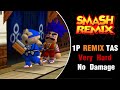 Smash Remix [TAS] - Ebisumaru Remix Mode (Very Hard, No Damage)