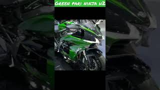 finally aagai he apni ninja h2 green pari banke #shots