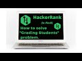 Grading Students Hackerrank solution|| Explanation in Hindi || coding4u