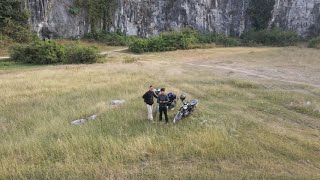 Yamaha SR400 vs. Honda CB400SS took a short trip to Kampong Trach Mountain