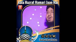 Aala Hazrat Hamari jaan zeeshan qadri whatsapp status naat bekhud(5)