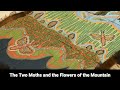 the two moths and the flowers of the mountain