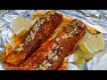 how to cook oven baked masala salmon with lemon butter garlic simple healthy and delicious