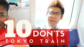 DON'T do THIS on a Japanese Train in Tokyo