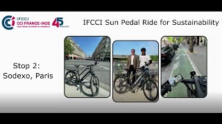 IFCCI SUN PEDAL RIDE \u0026 INTERVIEW WITH SODEXO, PARIS