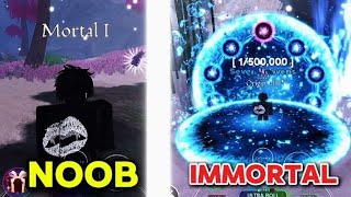 Going From Noob to Pro in IMMORTAL LUCK…(CRAZY)