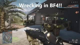 Wrecking with the QBS-09 in Battlefield 4