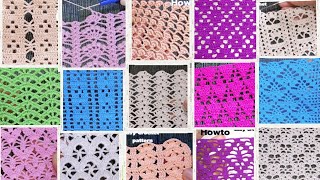 Super Easy‼️Crochet Simple Motif Patterns For Beginners,Shawl,Blouse,|Tutorial step-by-step