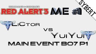 LiCtor[A] vs YuiYui[A] - P1 Bo7 ME #1 - Red Alert 3