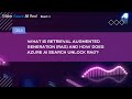 What is Retrieval Augmented Generation (RAG) and how does Azure AI Search unlock RAG?