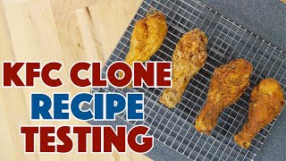 🍗 Cloning KFC Secret Recipe -  KFC At Home Episode #4