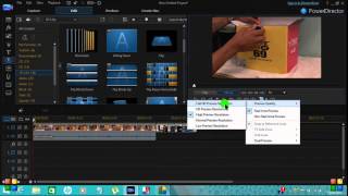 How To Make A 1080p Video With cyberlink Powerdirector 13