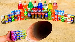 Schweppes, Coca Cola, Chupa Chups, Fanta, Sprite, 7up, Mirinda, Pepsi and Mentos in Underground