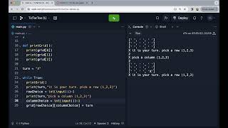 Python Tutorial | Tic-tac-toe - Part 2