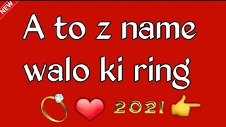 A name walo ki Ring | Rings according to name first letter | ring design