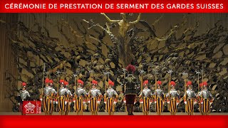 Cérémonie de prestation de serment des gardes suisses 06 mai 2022