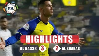 Al Nassr 3 - 2 Al Shabab | Highlights | Saudi Pro League I 2024