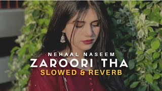 Zaroori Tha [Slowed & Reverb] - Nehaal Naseem | Heart Snapped | Rahat Fateh Ali Khan