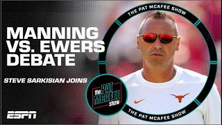 🚨 THAT’S THE SEC! 🚨 Steve Sarkisian addresses Arch Manning vs. Quinn Ewers 💪 | The Pat McAfee Show