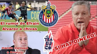 Pelaez AFIRMA SI HAY DINERO en Chivas/ EL rumor de Efraín Álvarez / Previa vs Mazatlan