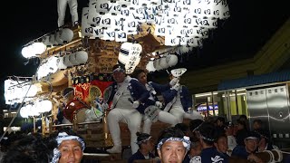 令和元年 前田 日曜日夜道中 狭山神社秋祭り だんじり祭