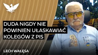 Wałęsa: współczuję więzienia Wąsikowi i Kamińskiemu, to nic przyjemnego | #RZECZoPOLITYCE