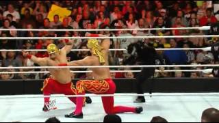 WWE SMACKDOWN 2/5/14 EL TORITO AND HORNSWOGGLE