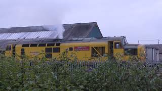 3S71 2113 Coleham Lmd to Coleham Lmd Class97302 Starting up  20/09/2024.