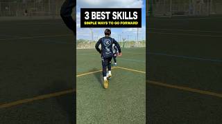 3 SIMPLE \u0026 EASY SKILLS to BEAT THE DEFENDER🔥#shorts #football #soccer #footballskills