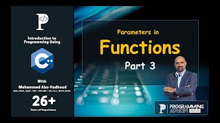 Lesson #35 - Function Part 3 - Parameters