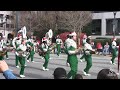 Southwest Guilford HS Marching Band in the 2021 Greensboro NC Christmas Parade