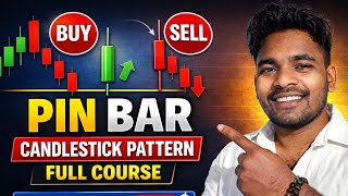 Pin Bar Candlestick Pattern Strategy | Best Price Action Trading Setup (Full Guide)#chartspeak