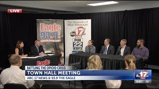 Battling The Opioid Crisis A Town Hall Meeting introductions