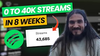 From zero to 40,000 Spotify streams in 8 weeks - How Luka did it...