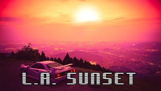 Download 2 Hour Synthwave MIX  - L.A. Sunset // Royalty Free Copyright Safe Music mp3