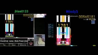 [osu!mania] jhlee0133 vs Windys - ★9.57 brain power