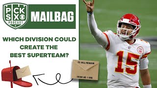 Creating an NFL SUPERTEAM from 1 division | Pick Six Podcast