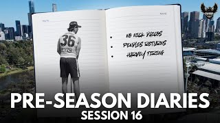 NO NICK 👀 Pendles Returns 🐐 | Pre-Season Diaries: Session 16