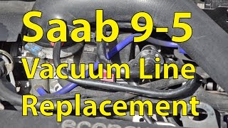 Saab 9-5 DIY: Vacuum Line Replacement (Silicone Hoses) - Trionic Seven