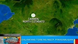 BP: Dalawang tore ng NGCP, pinasabugan