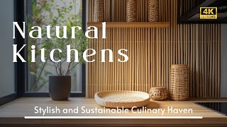 Natural Material Kitchens: Chic Design Ideas for a Stylish and Sustainable Culinary Haven