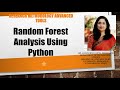 28 Random Forest Using Python(randomforest)(python)(prediction)(decisiontree)