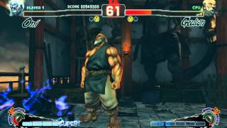 Ultra Street Fighter IV Rival Fight: Oni vs Gouken