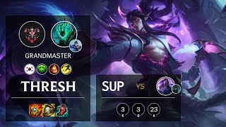 Thresh Support vs Taric - KR Grandmaster Patch 11.14