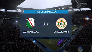 FIFA 21 | Legia Warszawa vs Zaglebie Lubin - Poland Ekstraklasa | 18/10/2020 | 1080p 60FPS