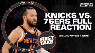 'THE KNICKS TOOK ADVANTAGE!' - Legler on Knicks CAPITALIZING on 76ers FLAWS in G