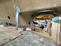 8 Sep 2023 Ventilation pipes, Bow starbord and port, Aft starbord and port inside done