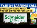 Schneider Electric Q1 FY25 Earnings Conference Call - Comprehensive Analysis & Highlights #schneider