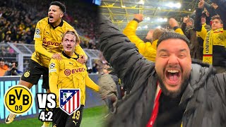 KRANKES SPIEL! Dortmund 4:2 Atlético Madrid Live aus dem Stadion