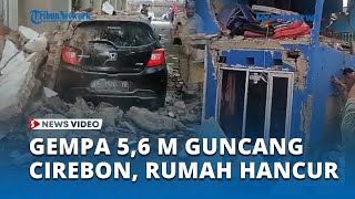 Warga Panik dan Rumah Hancur Akibat Gempa Magnitudo 5,6 Guncang Cianjur Jawa Barat Dirasakan Sampai